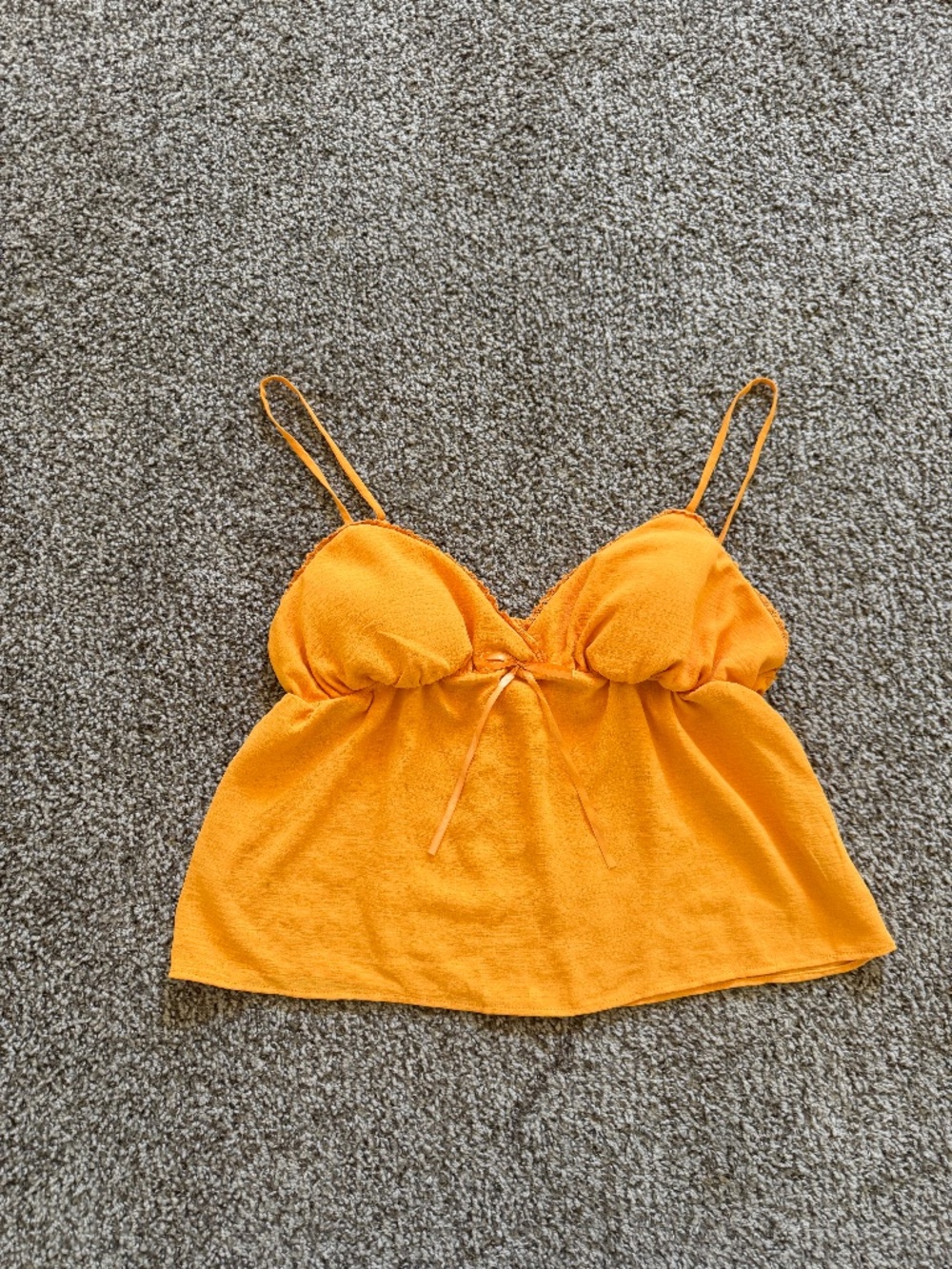 Orange Tank Top